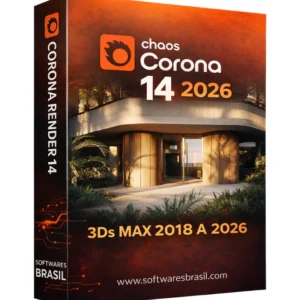 Corona Render 14 - Licença Vitalícia 2026