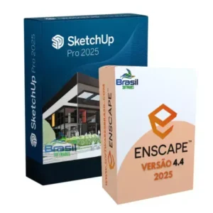 Sketchup 2025 + Enscape 4.4 Licença Vitalícia