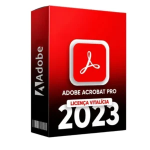 Adobe Acrobat Pro DC 2023 Licença Vitalícia