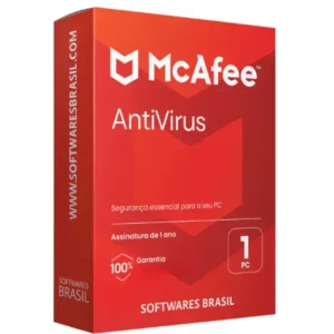 Licença Antivírus McAfee 1 PC - 1 Ano Envio Imediato