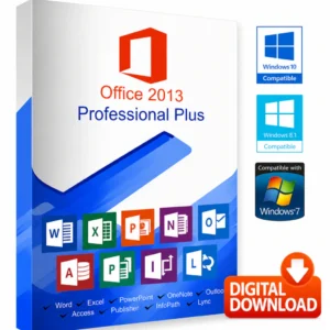 Licença Office 2013 Professional Plus 32/64